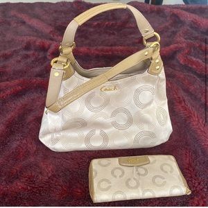 Coach Purse and Matching Wallet